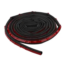 4 м уплотнитель пены D Тип уплотнения прокладки звукоизоляции для автомобильных дверных карт