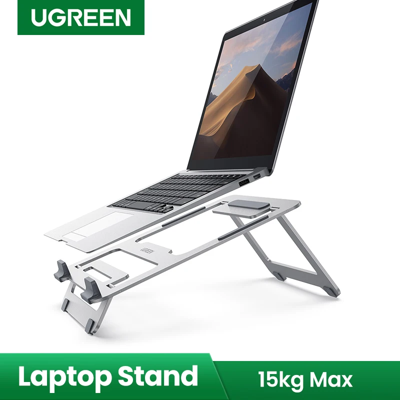 UGREEN Laptop Stand Riser Aluminum Foldable Holder for MacBook Pro Air Dell XPS 15 Chromebook Adjustable Notebook | Автомобили и