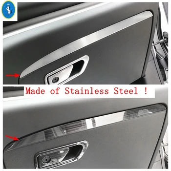 

Central Control Panel Frame Decoration Strip Black / Silver Stainless Steel Accessories For Ford Explorer 2020 2021 Interior Kit