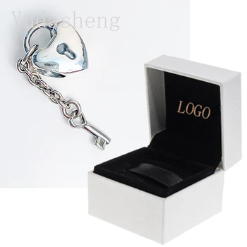 

Unlock my heart lock key Charm Bead（with jewelry box）High Quality 1: 1 Factory Wholesale Diy women's Bracelet