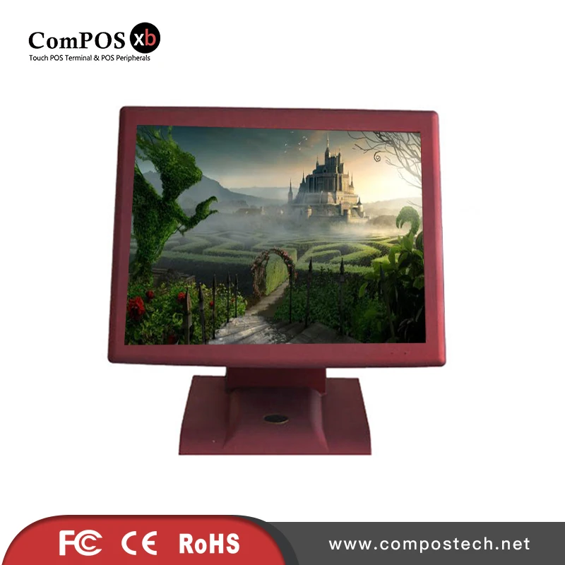

Featured POS system 15 inch Capacitive touch screen cash register machine With LCD customer display