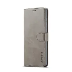 Luxury Leather Wallet Flip Cover with Stand and Card Holder for Google Pixel 9 (GRAY)