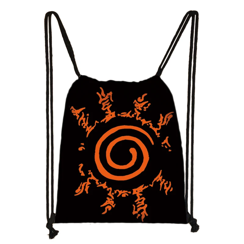 skdrm26 Японские Аниме Akatsuki Pein/The Sharingan/Monkey D. Luffy Сумки на шнурке для подростков мальчиков сумка для хранения мужской модный рюкзак - Цвет: skdrm26
