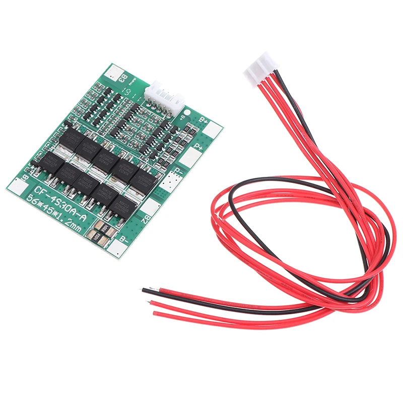 4S 30A 14.8V Li-ion Lithium 18650 Battery PCB Protection Board Balance Circuits Protection Board Accessories