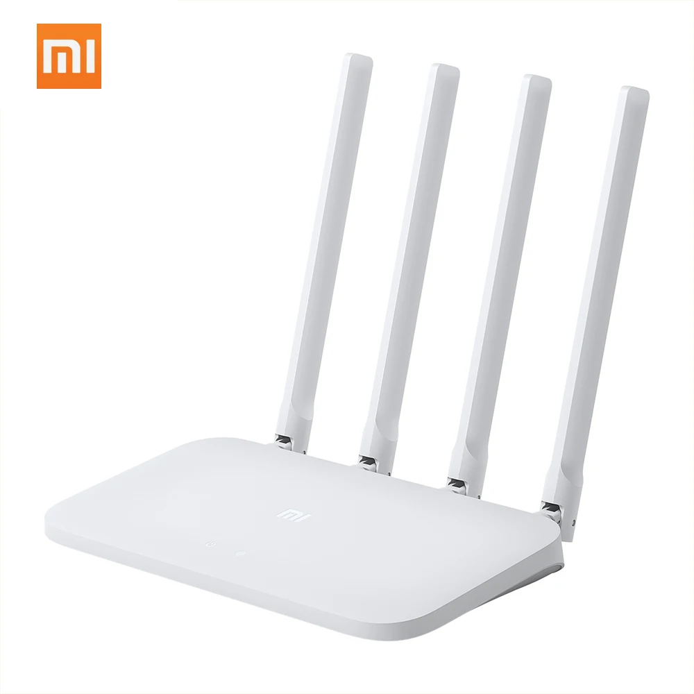 Беспроводной маршрутизатор Xiaomi Smart control, высокоскоростной, широкий охват, WiFi, Интернет-маршрутизатор 64 МБ, 300 Мбит/с 4 антеннами с высоким коэффициентом усиления