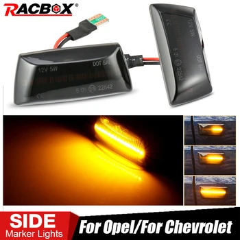 

Led Dynamic Side Marker Led Turn Signal Light Sequential BlinkeR For Opel Astra H Zafira B Corsa D Meriva B For Chevrolet Cruze