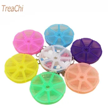 

7 Days Weekly Tablet Pill Medicine Box Holder Storage Organizer Container Case Pill Box Splitters 8*2cm Storage Organizer