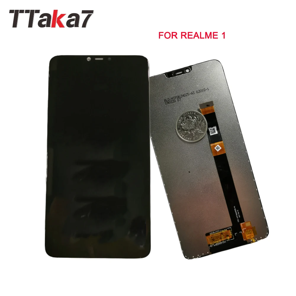 

For Realme 1 Full LCD DIsplay Touch Screen Digitizer Assembly Replace 6'' LCD New For Realme 1 LCD Screen 100% Tested