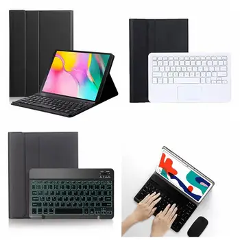 

Slim Magnetic Tablet Shell For HUAWEI Mate Pad Matepad 10.4 Inch Case BAH3-W09 BAH-AL00 backlight Bluetooth Touch Keyboard cover