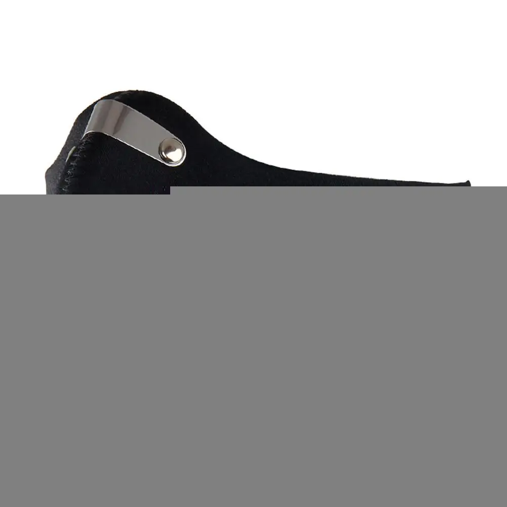 Black Cycling Mask Riding Sports Dustproof Anti-fog Masks Shockproof Warm Soft Elastic Mask For Outdoor Sports