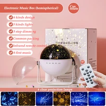 

Kids Night Lights for Kids Room, Bluetooth Music Night Light Projector, 360 Rotating Timer Projector Lights for Bedroom,12 Color