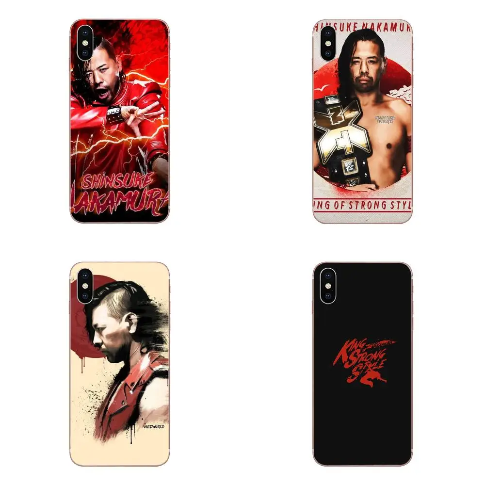 Чехлы для мобильных телефонов из ТПУ iPhone 11 Pro Max Plus X XS XR 8 7 6S SE 4S 5 5C 5S 2020 Japan Shinsuke Nakamura