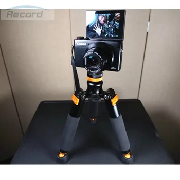 

Riqiorod Desktop Mini Tripod Load 3KG Universal Monopod Base Stand Support for sport camera video recorder video camera DV