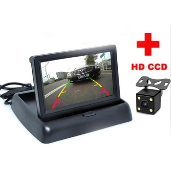 

4.3inch Car Monitors TFT LCD Car Rear View monitor Display Parking Rearview System For Backup Reverse Camera
