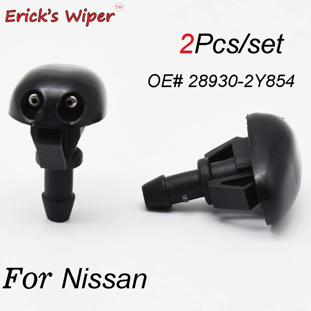 Front Windshield Wiper Washer Jet Nozzle For Nissan Navara D22 D40