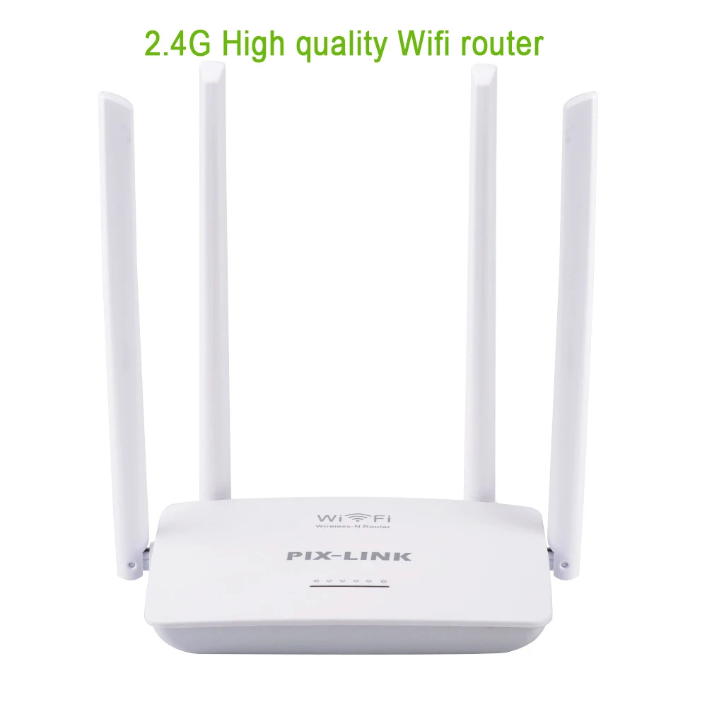 

300Mbps Wireless Router 4 Antenna 2.4G WIFI Intelligent Router Manufacturer for Household Wireless Router USB Port
