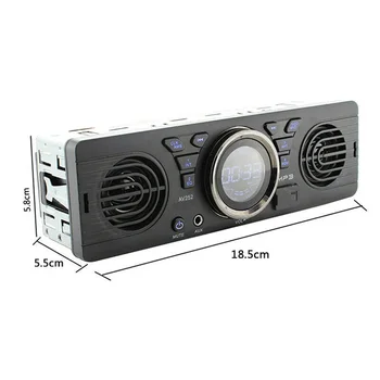 

Car MP3 Player Auto Bluetooth 87.5-108mhz Replacement Accessories Audio