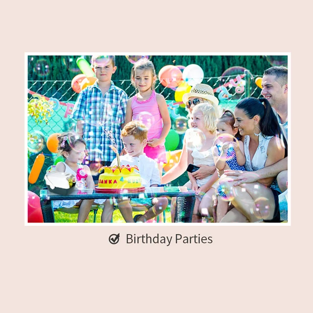 Automatic Bubble Machine Funny Blower Maker Portable Kids Baby Electric Outdoor Summer Party Toys Children Gift 5