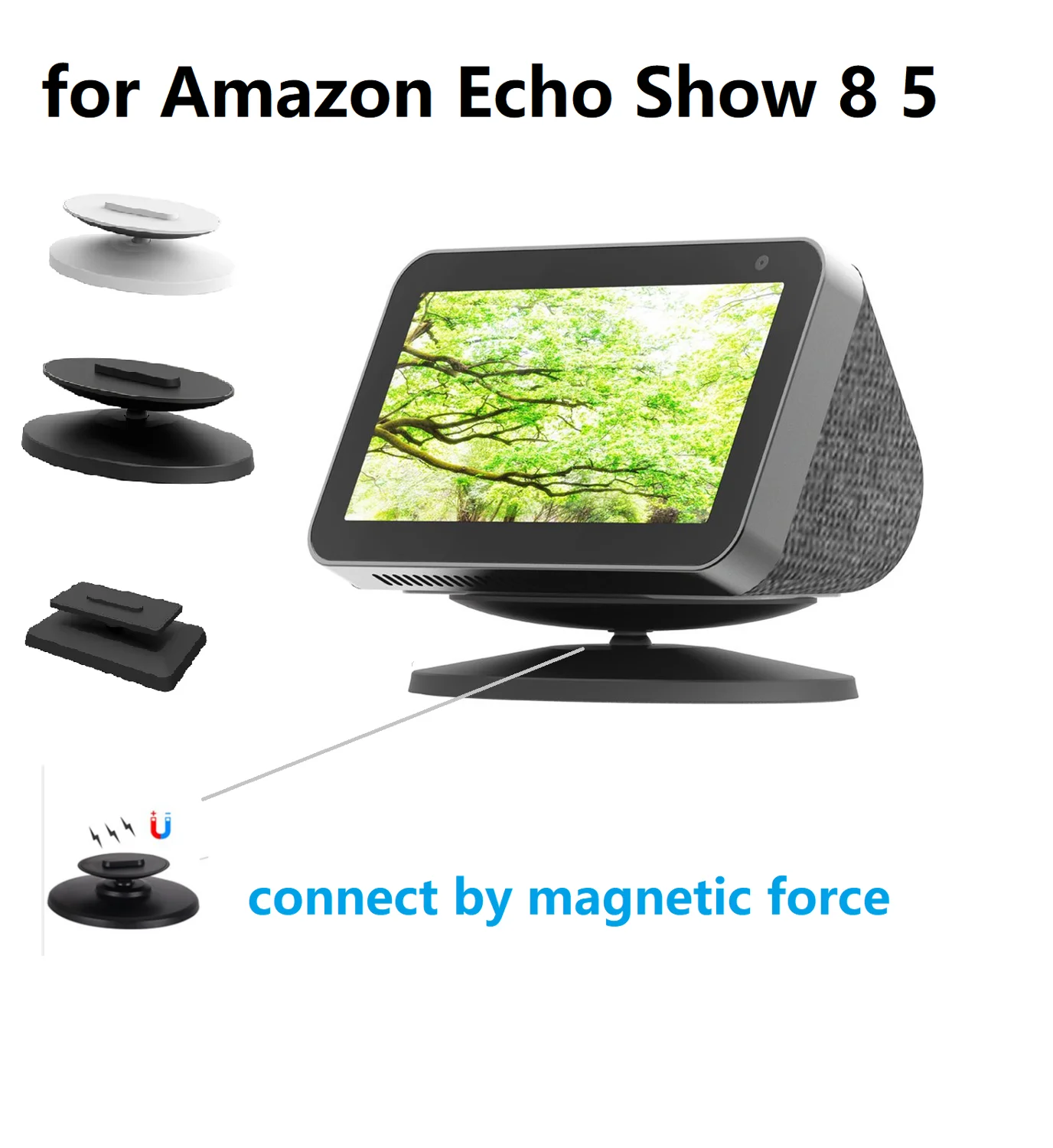 Stand For Alexa Amazon Echo Show 5 echo show 8 stand Wall Mount Holder Dot 3 dot 4 Smart home Speaker Bracket | Электроника