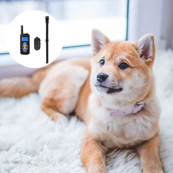 

Dog Training Collar Dog Shock Vibration Buzzer Training Collar US Plug