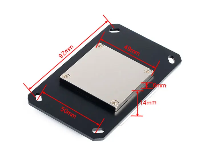 FREEZEMOD Computer CPU Water Cooler block full Metal 60*60