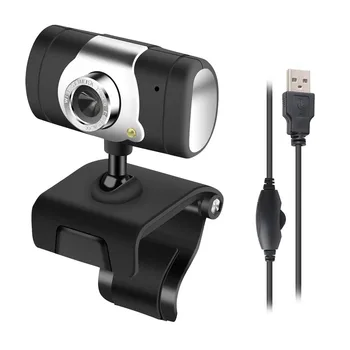 

HD 12 Megapixels USB2.0 Webcam Camera with MIC Clip-on for Computer PC Laptop Peripherals Web Camera Clip-on For PC Laptop#T2