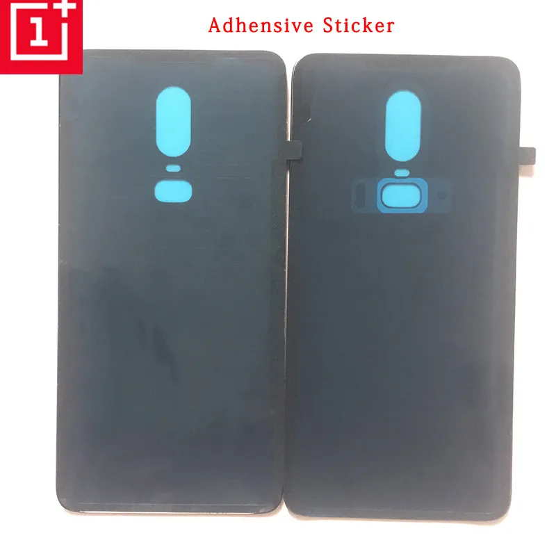 ONEPLUS 6 стекло задняя крышка корпуса Замена Задняя Дверь чехол батареи для Oneplus 1+ 6 six с объективом камеры стекло