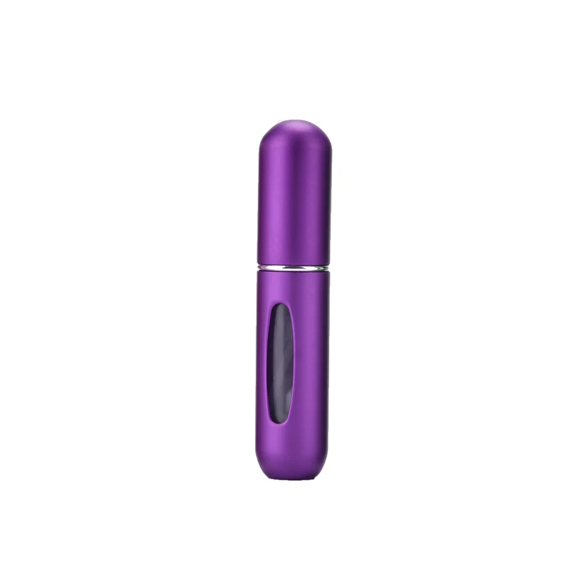 MUB-5 мл портативный мини многоразовый флакон духов с распылителем ароматизатор насос пустые косметические контейнеры распылитель бутылка - Цвет: purple