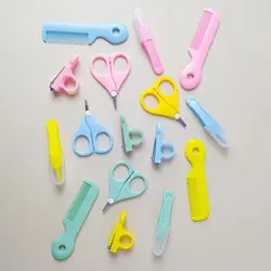 Juego de cortaúñas antideslizantes para niños, Mini cortaúñas portátil, tijeras de manicura para uso doméstico, 1 Juego