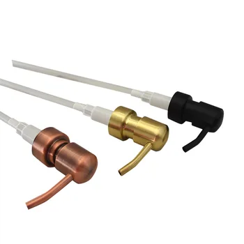 1 PC 304 สแตนเลสสตีลปั๊ม Nozzl อ่างล้างจานเครื่องจ่ายสบู่เหลวสีดํา/ทอง/Rose GOLD 2