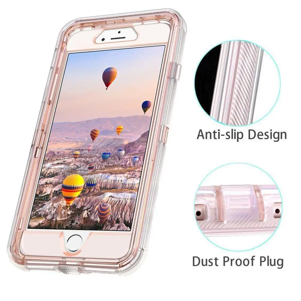 Clear Glitter Quicksand Phone Cases For iPhone 12 11 Pro Max XS X XR 7 8 6  Plus Cover 3 in 1 Heavy Duty Protect Shockproof Case - AliExpress