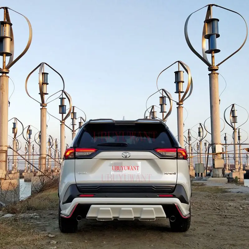 Для- Toyota RAV4 спойлер высокого качества ABS Материал автомобильный реср крыло спойлер по праймер цвет