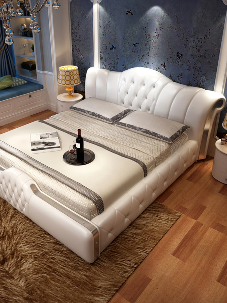 Smart bed frame camas bedroom furniture кровать двуспальная lit beds سرير muebles de dormitorio мебель bedroom set cama de casa