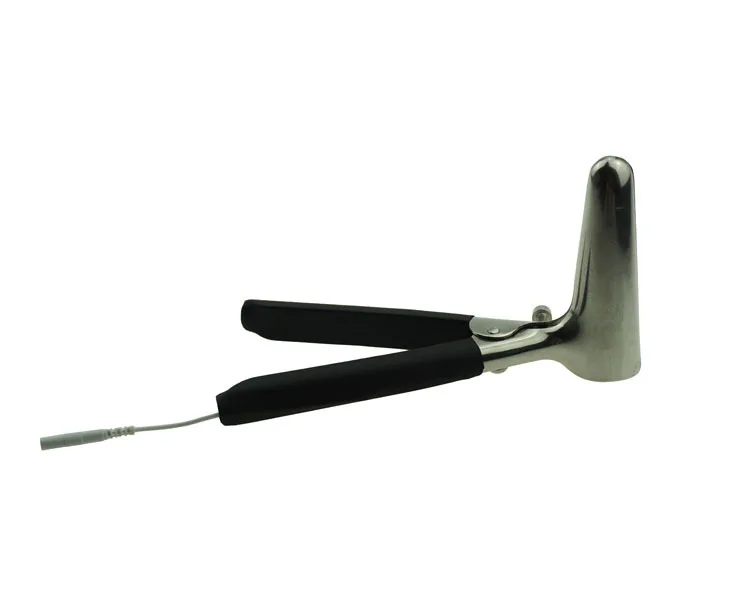 Electric Shock Massager Stainless Steel Anal Speculum Mirror Anal Dilator Sex Toys Expand Vagina Enema Sex Products