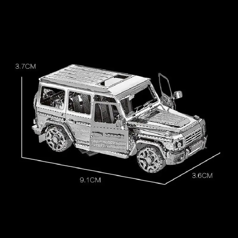 3D головоломка набор металлических моделей грузовик BZS G500 сборка сделай сам