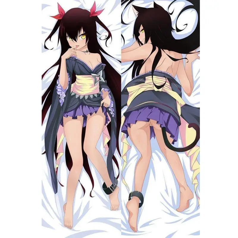 Новая японская сексуальная девушка аниме ЛЮБОВЬ Ru тьма Nemesis бросок Otaku Dakimakura