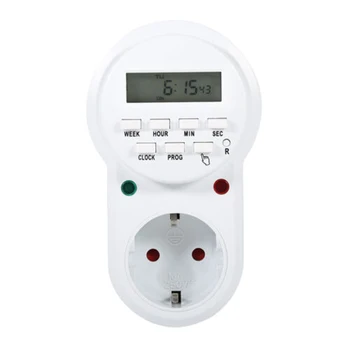 

Time Switch Socket Setting Clock LCD Digital Timer Smart Controller Setting Plug