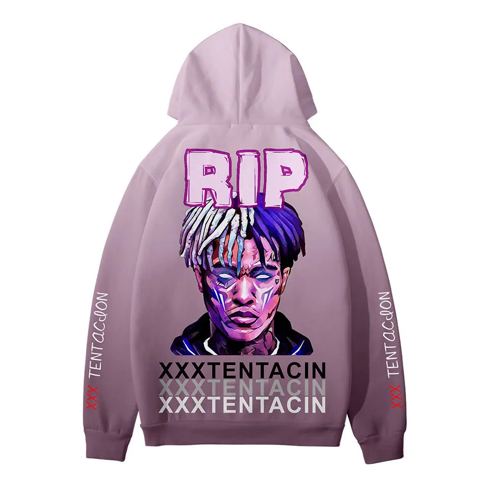 Новинка года; Xxxtentacion; толстовка с капюшоном; Лидер продаж; Xxxtentacion; толстовки в стиле хип-хоп с 3D принтом; Мужская свободная теплая толстовка с капюшоном и длинными рукавами для детей