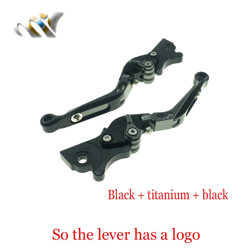 X-ADV с логотипом CNC алюминиевые рычаги тормозного сцепления для X-ADV 750 XADV X ADV 750 мотоциклетные регулируемые тормоза - Цвет: 14