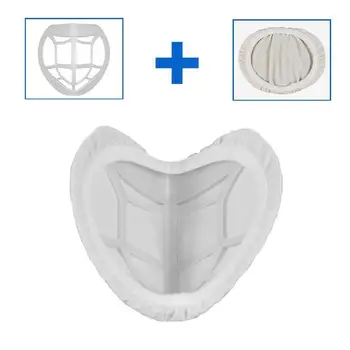 

1Pc Mask Anti-boring Holder Wormwood Cloth Cover Antibacterial Deodorant Mask Pad Inner Mask Washable Holder Replacement E3M1