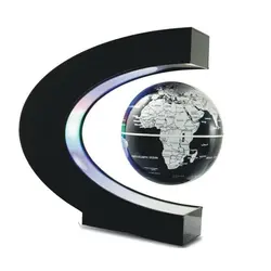 Globo de levitación magnética flotante, lámpara de bola con mapa del mundo, decoración fresca para oficina y hogar, lámpara de globo terrestre