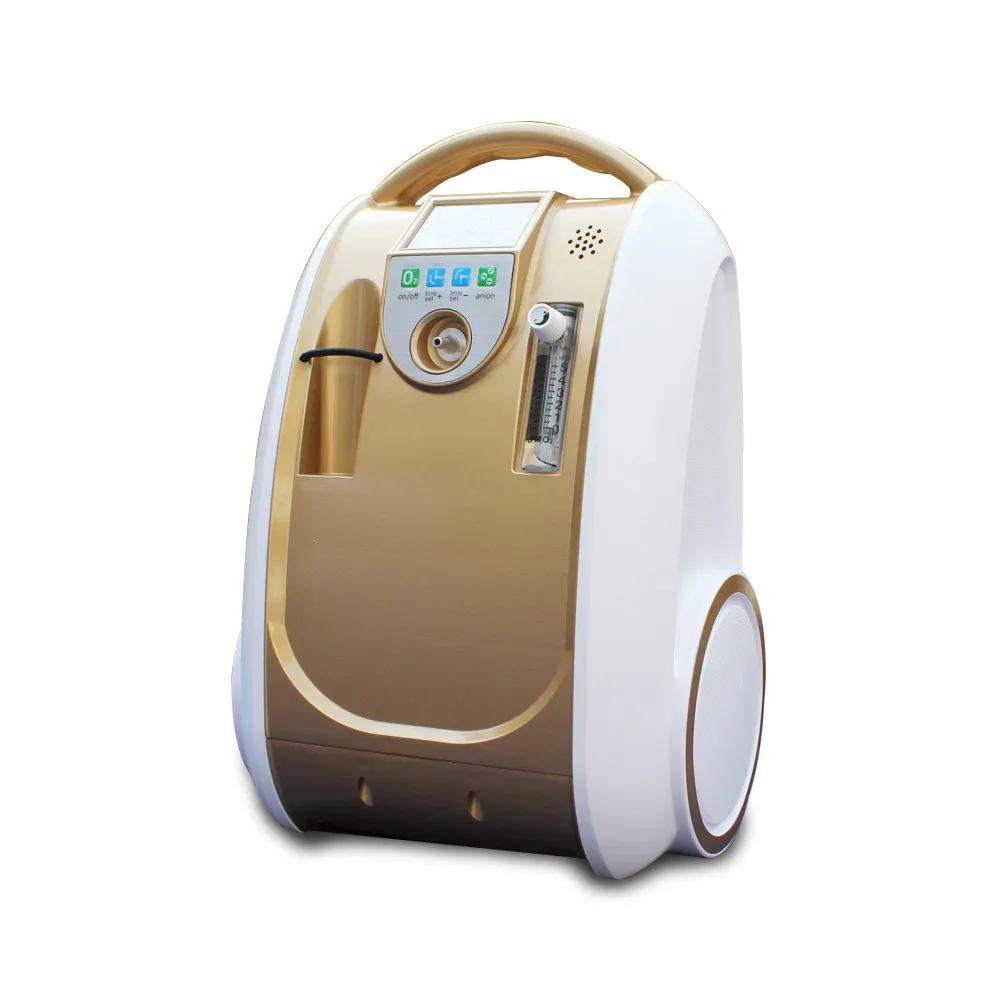 Household 5 Liter Continuous Oxygen Concentrator O2 Machine Oxygen Bar for Daily Life Health Care