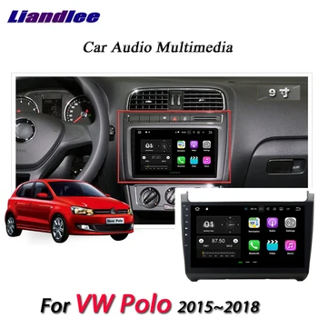 

Liandlee Car Android System For VW Polo MK6 2015~2018 Radio USB GPS Wifi Navi Navigation HD Stereo Multimedia No DVD