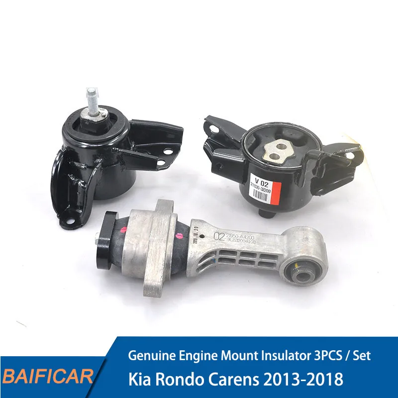 Baificar Brand New Genuine Engine Mount Insulator 3PCS Set 21950-A4200 21830-3Z200 21810-A4000 For Kia Rondo Carens 2013-2018 | Автомобили