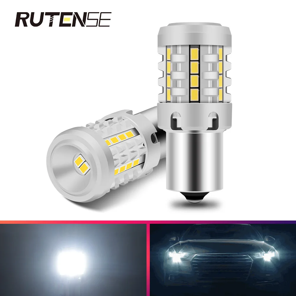 2 шт. Автомобильные светодиодные лампы для указателей поворота 1156 лм 25 Вт 12 В 7440