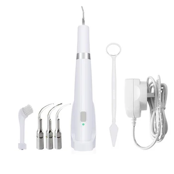 

Hot Home Ultrasonic Waterless Tooth Cleaner Dental Calculus Remover Dental Scaling Tools Electric Portable Scaler