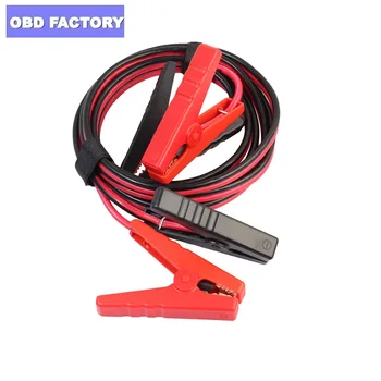 

2.5m 12V-24V 400A 98*17mm Car Emergency Jumper Cables Wire Car Truck Battery Copper Jumper Auto Booster Start with Clip Clamp