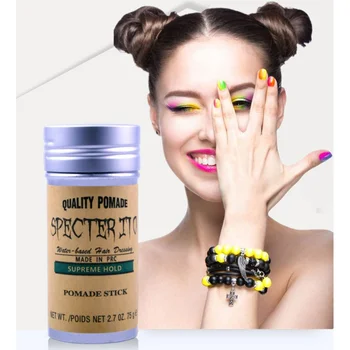 

Health Styling Pomade Stick Rapid fixed Repair hair Smell Fresh not oily Eemale Hair Wax Rod Broken Hair Finishing