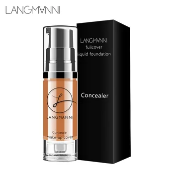

full coverage oil-control concealer cream repair foundation Makeup Liquid make up face flows Convenient Pro eye face