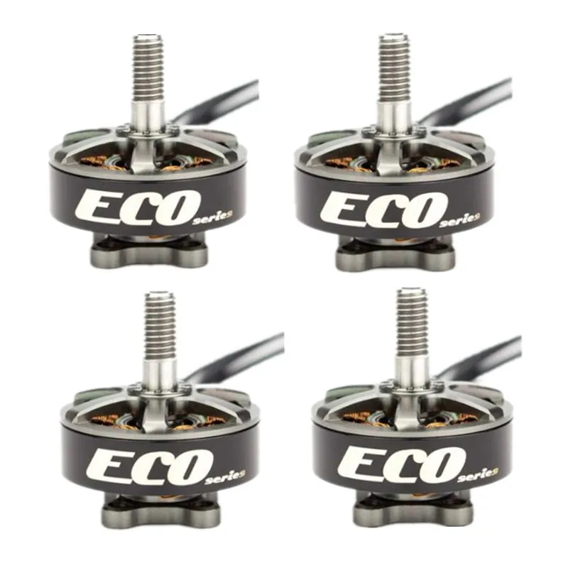 4 шт. Emax ECO Series 2306 1700KV 3~ 6s/2400KV 2~ 4s прочный двигатель RC запчасти аксессуары для DIY FPV гоночный Дрон RC вертолет